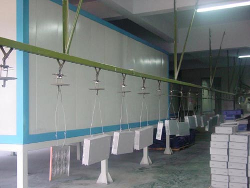 雙層管噴涂生產線